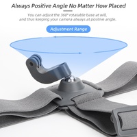 Adjustable 360 Degree Head Strap for Action Cameras - Camouflage thumbnail