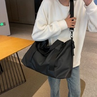 Travel-ready Waterproof Sports Bag for Fitness - Black thumbnail