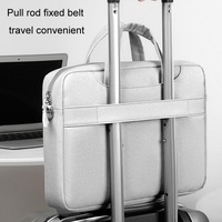 Portable Gaming Laptop Shoulder Bag - Crossbody Air Bag - Light Gray thumbnail
