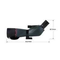 High-Definition Monocular Telescope For Bird Watching And Target Viewing - Green thumbnail