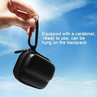 Portable Insta360 Go 3 Mini Body Bag with Carabiner - Black thumbnail
