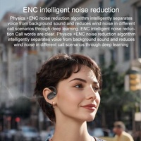 Black Open Wireless Bluetooth Earphones - Ysp18 Ows thumbnail