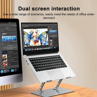 Upgrade your Workspace with Lenovo Thinkplus Laptop Holder - Silver thumbnail
