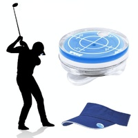 Magnetic Golf Cap Clip with Ball Marker - Mk011 - Red thumbnail