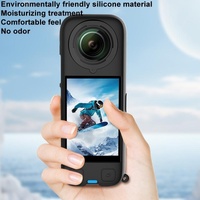 Black Silicone Case for Insta360 X4 Ox4-jst-cy Body thumbnail