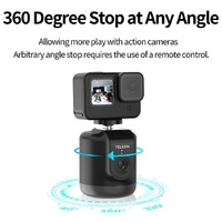 Intelligent 360 Degree Follow Gimbal Camera with Ai Face Recognition - Black thumbnail