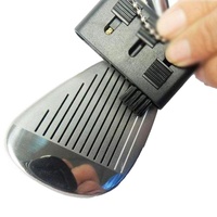 3-piece Portable Golf Groove Cleaning Brush - Red thumbnail