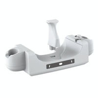 Gray Wall Mount for Meta Quest 3 Vr Helmet Charging thumbnail