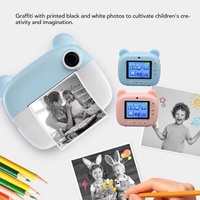 Instant Print Camera for Kids with Dual Lens and 2.4-inch Screen - Pink thumbnail