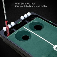 Tl010 Indoor Golf Adjustable Slope Push Rod Practice Home Velvet Practice Blanket Single Exercise Device English Packaging thumbnail
