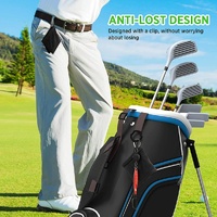 Grey Microfiber Golf Ball Cleaning Towel with Carabiner Hook thumbnail