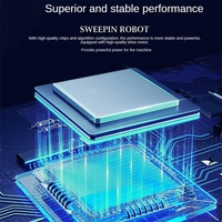 Smart Usb Charging Robot Vacuum Cleaner - Automatic Cleaning - White thumbnail