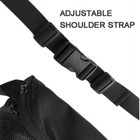 Bluetooth Speaker Messenger Bag for Jbl Flip / Ue Boom / Beats Pill - Black thumbnail