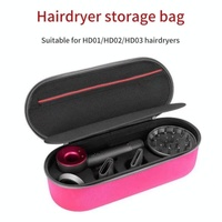 Hard Shell Storage Bag For Dyson Hd01 / Hd03 Hair Dryer Rose Red thumbnail
