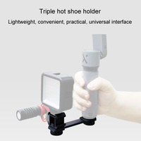 Aluminum Flashlight Bracket For Multifunctional Shoe Base With 3 Hot Boots thumbnail