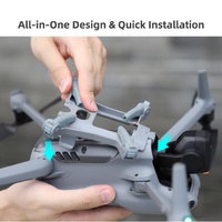 Foldable Spider Landing Gear for Dji Air 3 - Lg664 - Orange thumbnail
