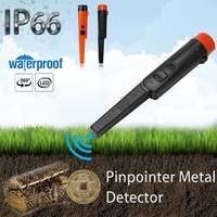 Waterproof Handheld Metal Detector - Mini - Orange thumbnail