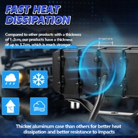 6 - Inch Flood Mixed Luminous Anti - Glare Lens Long Strip Light thumbnail
