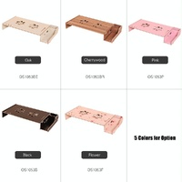 Wood Monitor Stand with Keyboard Storage - Tbd049404601A thumbnail