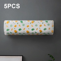 5-pack Hanging Ac Dust Cover - 95x20x31cm - Thickened - Red Flower thumbnail