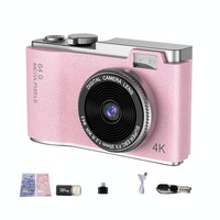 Retro Kids Camera With Dual-Lens 4K Hd Ccd - 2.4 Inch - White thumbnail