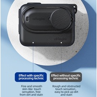 Amagisn Silicone Body Cover for Insta360 Go 3 with Lanyard - Black thumbnail