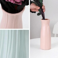 Versatile Plastic Vase for Home Decor and Flower Arrangements - Milk White thumbnail