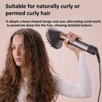 Gold Diffuser Attachment for Dyson Airwrap - Replacement Nozzle - Gray thumbnail