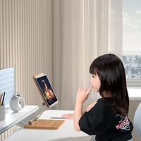 Adjustable Wooden Laptop Stand - Darkwood thumbnail