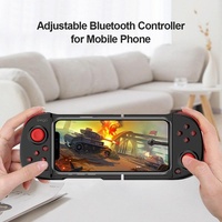 Wireless Bluetooth Game Handle for Android / Ios / Pc / Ps3 / Nintendo Switch - Black Red thumbnail