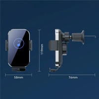 Intelligent Induction Wireless Car Charger - 66w High Power - Tarnish thumbnail