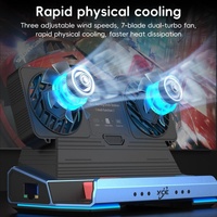 9-In-1 Usb-C Gaming Dock With Detachable Fan - Blue / Black thumbnail