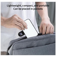 Rechargeable Selfie Light for Phone Laptop Tablet - Black thumbnail