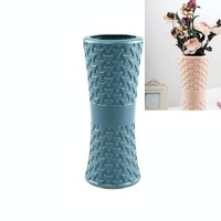 Hydroponic Drop-resistant Flower Vase for Dry and Wet Arrangements - Milk White thumbnail