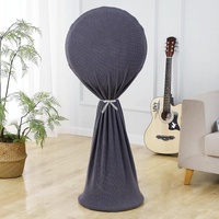 Household Fabric Fan Cover - Round Elastic 110x45cm - Blue thumbnail