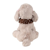 Christmas Pet Scarf Autumn And Winter Warm Elk Christmas Dog Scarf - Size M Brown thumbnail