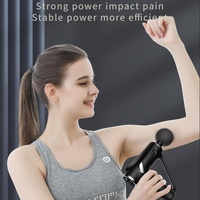 Electric Triangular Fascia Massage Gun - Silver Button Style thumbnail