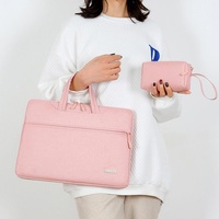 12 Inch Inner Bag with Power for Handbag and Laptop - Pink thumbnail