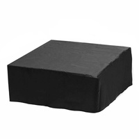 Waterproof Dustproof Protection Cover for Bathtub Pool Table & Chair - 244x244x30cm - Silver thumbnail