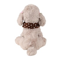 Christmas Pet Scarf Autumn And Winter Warm Elk Christmas Dog Scarf - Size L Brown thumbnail