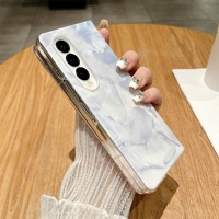 Shockproof Full Coverage Porcelain Case for Samsung Galaxy Fold3 / 4 - White thumbnail