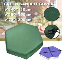Waterproof Hexagonal Toy Cover - Uv & Dust-proof - 140x110cm - Green thumbnail
