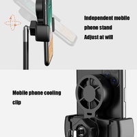 26cm Live Broadcast Beauty Light Bracket with Cooling Bracket - Medium Version Black thumbnail