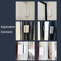Smart Wireless Doorbell Alarm With 3 Split Type Door Sensors - Gold thumbnail