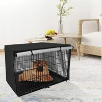 Outdoor Pet Cage Cover - Waterproof & Dustproof - 109x74x76cm - Grey thumbnail