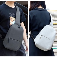 Adjustable Sports Chest Bag Lightweight & Versatile - Elegant Grey thumbnail