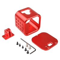 Aluminum Protective Cage for Gopro Session Cameras - Black thumbnail