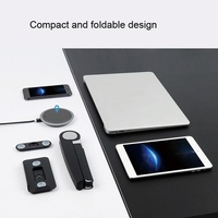 Portable Laptop and Tablet Stand - Foldable - White thumbnail