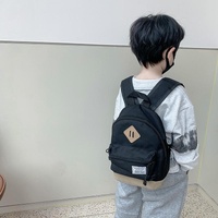 Kindergarten Kids' Simple Shoulder Bag - Minimalist Design - Blue thumbnail