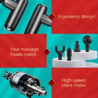 Compact Multi-Gear Fascial Massager For Home Use - White thumbnail